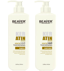 Beaver keratine shampoo + conditioner (410 ml)