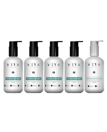 4x Veta shampoo + gratis conditioner