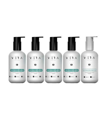 4x Veta shampoo + gratis conditioner