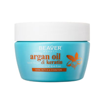 Beaver Argan Oil & Keratin repair haarmasker (250 ml)