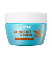 Beaver Argan Oil & Keratin repair haarmasker (250 ml)