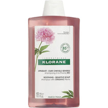 Klorane shampoo Pioenroos - gevoelige hoofdhuid (400 ml)