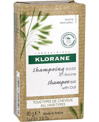 Klorane shampoobar Haver - normaal haar (80 gr)