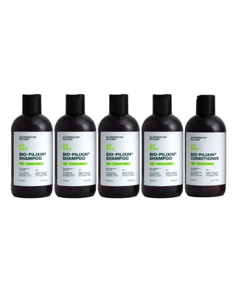 4x Scandinavian Biolabs shampoo (man) + gratis conditioner