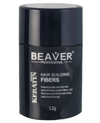 Beaver keratine haarvezels - Donkerbruin (12 gr)