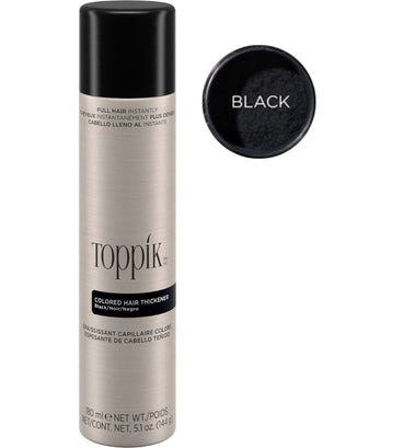 Toppik hair thickener kleurenspray - zwart