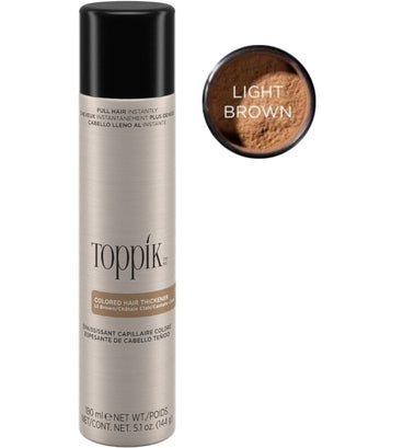 Toppik hair thickener kleurenspray - lichtbruin