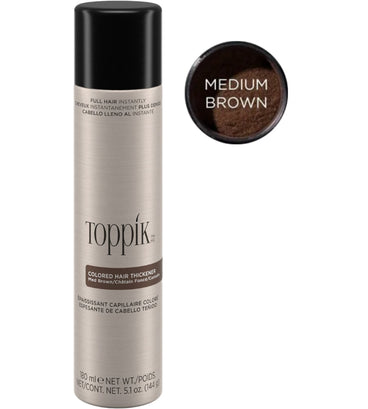 Toppik hair thickener kleurenspray - medium bruin