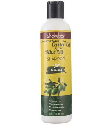 Shakebar Castor Oil & Argan Oil shampoo + conditioner