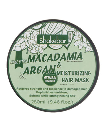 Shakebar Macadamia & Argan Oil moisturizing haarmasker