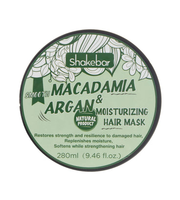 Shakebar Macadamia & Argan Oil moisturizing haarmasker