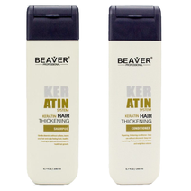 Beaver keratine shampoo + conditioner combinatiepakket