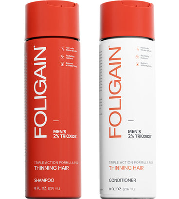 Foligain shampoo + conditioner voor mannen combinatiepakket